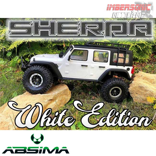 CRAWLER ABSIMA SHERPA CR 3 4 RTR WHITE EDITION