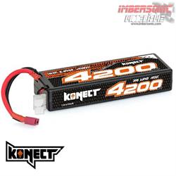 BATERIA LIPO 11.1VOLT. 4200MAH-40C KONECT LP3S4200