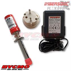 CHISPOMETRO BYCMO PARA BUJIAS GLOW  CON CARGADOR