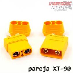CONECTOR XT90 PAREJA M-H
