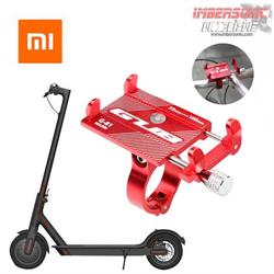 SOPORTE MOVIL AJUSTABLE PARA MANILLAR GUB G81 ROJO