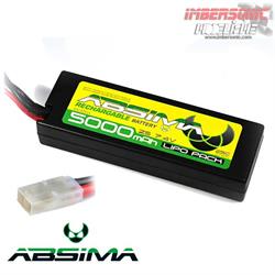 BATERIA LIPO 7.4 VOLT. 5000MAH -25C ABSIMA 4130014
