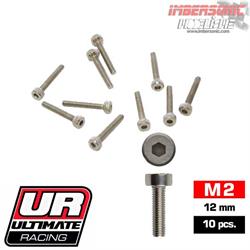 TORNILLOS ALLEN M2X12MM ULTIMATE RACING