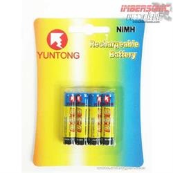 BATERIA RECARGABLE 4XAAA YUNGTONG NIMH 950MAH