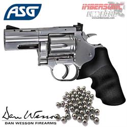 REVOLVER ASG DAN WESSON 715 2.5 pulgadas CO2 4.5MM. CÓD.18614