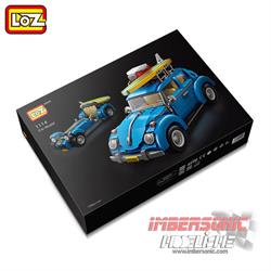 LOZ CAR MODEL VOLKWAGEN BEETLE 1.392 PZAS. CÓD.1114