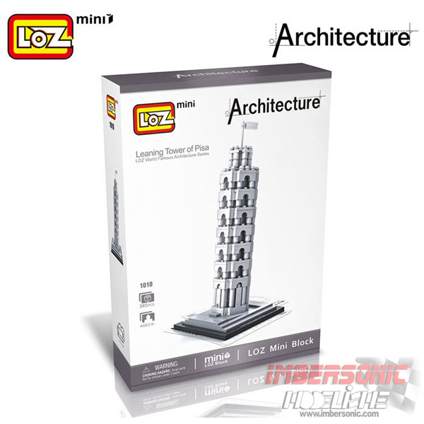 LOZ ARCHITECTURE TOWER OF PISA 1010