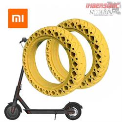 RUEDA MACIZA PERFORADA XIAOMI 8.5 PULGADAS (AMARILLA)
