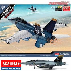 ACADEMY MAQUETA AVION USN F18 E.1-72 COD.12535