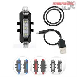 LUZ BLANCA PATINETE RECARGABLE POR USB