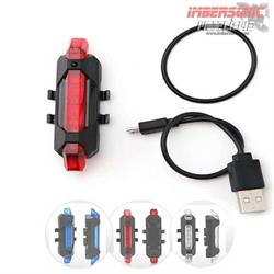 LUZ ROJA PATINETE RECARGABLE POR USB