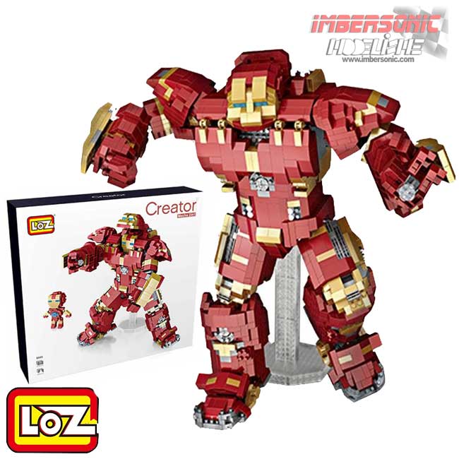LOZ CREATOR IRON MAN REF.9045 2750 PZAS.