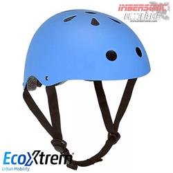 CASCO ADULTO PATINETE URBANO AZUL TRIPLE AJUSTE