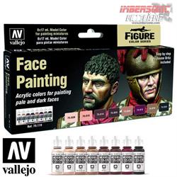 VALLEJO SET TONOS ROSTROS POR JAUME ORT REF,70119