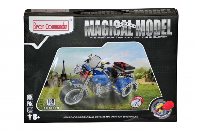 IRON COMANDER MAGICAL MODEL CÓD.8161-9 MOTO 709 PZAS