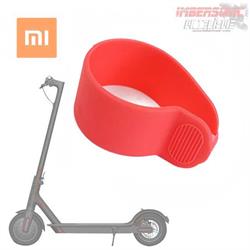 PROTECTOR  ACELERADOR PATINETE ELECTRICO DE SILICONA ROJO