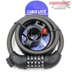 ANTIRROBO CABLE ACERO CON COMBINACION