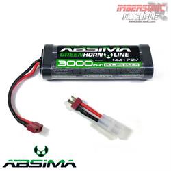 BATERIA 7.2VOLT. NIMH 3000MAH ABSIMA 4100010