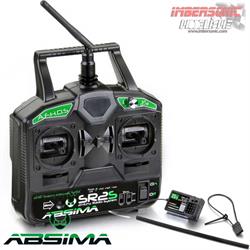 EMISORA RADIO CONTROL 2CANALES ABSIMA SR2S STICKS COD.2000021
