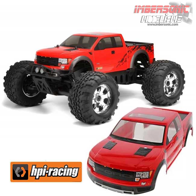 CARROCERIA SAVAGE HPI FORD F-150 SVT RAPTOR HPI106562 (SIN PINTAR)