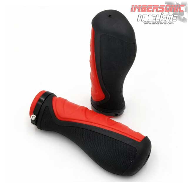 PUÑOS PATINETE ANATÓMICOS  UNIVERSAL EN ROJO