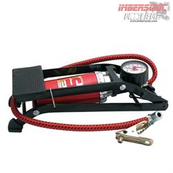 BOMBA INFLADORA DE PEDAL CON MANOMETRO