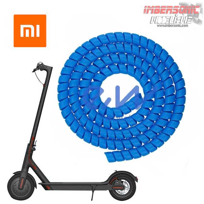 CUBRE CABLES PATINETE ELECTRICO AZUL