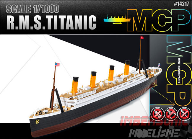 MAQUETA RMS TITANIC ACADEMY ESCALA 1.1000 REF.14217