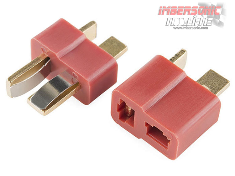 CONECTOR TDEAN PAREJA CHAPADO ORO