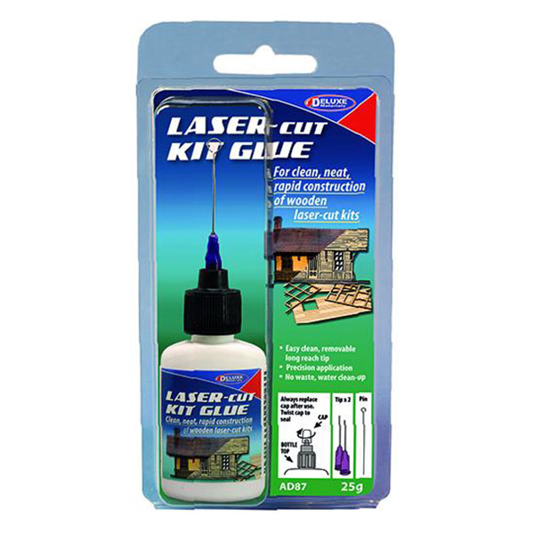 DELUXE MATERIALS LASER CUT KIT GLUE 25gr. 276AD70