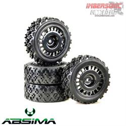 NEUMATICO CON LLANTA ABSIMA -Rally Black Design- 1.10