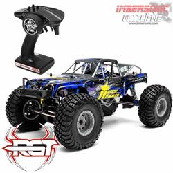 COCHE ROCK HAMMER 1.10 RGT1800-B WATERPROOF 4X4 AZUL RTR