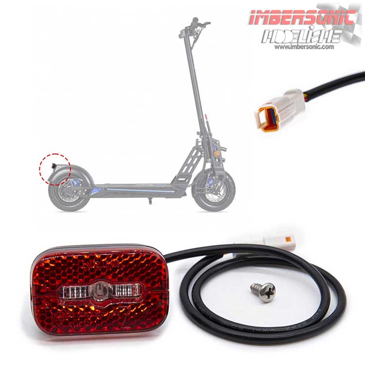 LUZ TRASERA PATINETE ELECTRICO BISON ECOXTREM