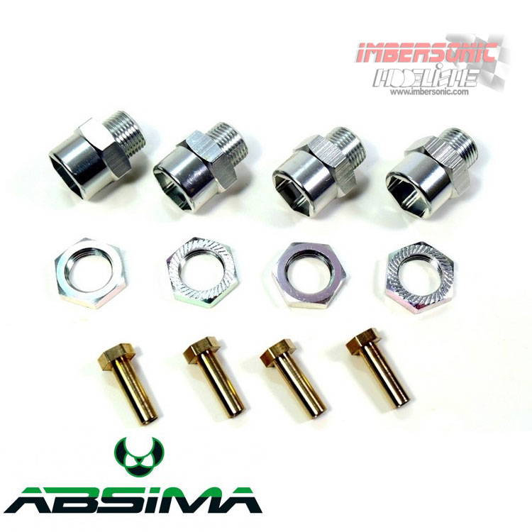 ADAPTADOR LLANTA 12MM. A 17MM. ABSIMA 2560023 ADAPTADOR LLANTA 12MM. A 17MM. ABSIMA 2560023