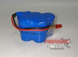 BATERIA PIRAMIDE 6V. NIMH 1200 MAH. BEC