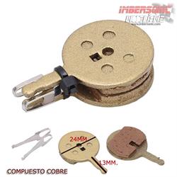 PASTILLA DE FRENO PATINETE ELECTRICO COMPUESTO COBRE RAPTOR