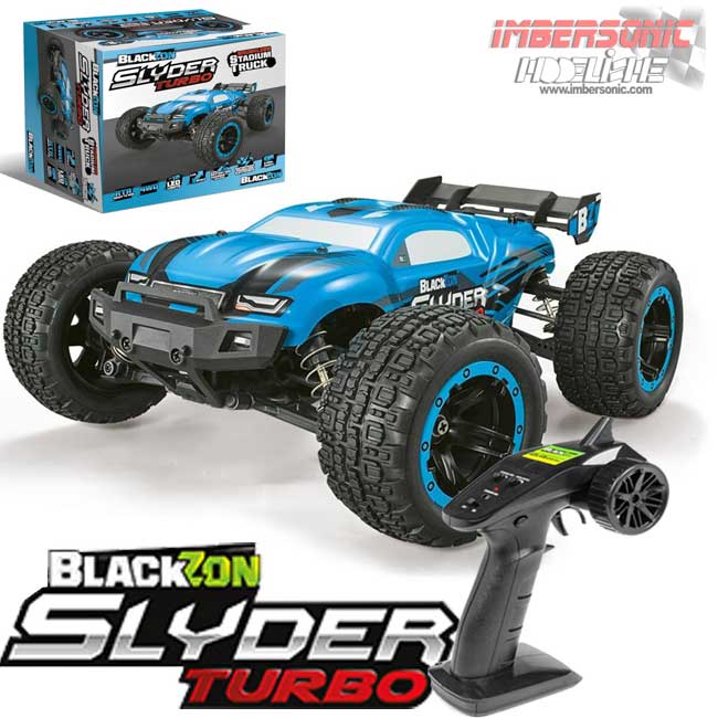 COCHE RADIO CONTROL BLACKZON SLYDER TURBO ST 1.16 4WD COD.540203