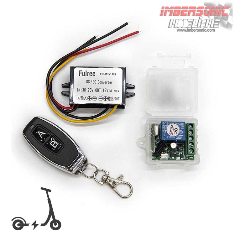 KIT LIMITADOR VELOCIDAD 2 BOTONES CON ALIMENTADOR