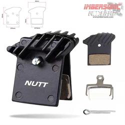 PASTILLA FRENO RS002 NUTT ORIGINALES RESINA RECTANGULAR