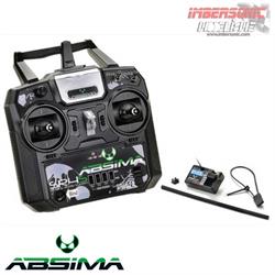 EMISORA RADIO CONTROL ABSIMA SR4S 4 CANALES  cód. 2000022