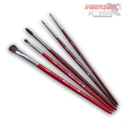 CONJUNTO 5 PINCELES SURTIDOS MODELISMO CHAVES