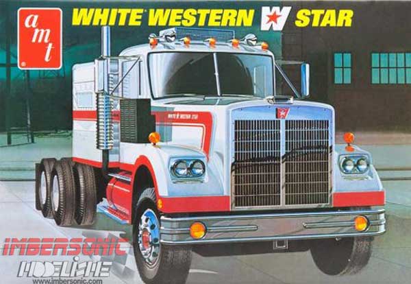 AMT MAQUETA WHITE WESTERN STAR E:1.25