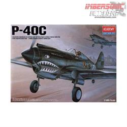 MAQUETA ACADEMY AVION P-40C REF.12280 ESCALA: 1.48