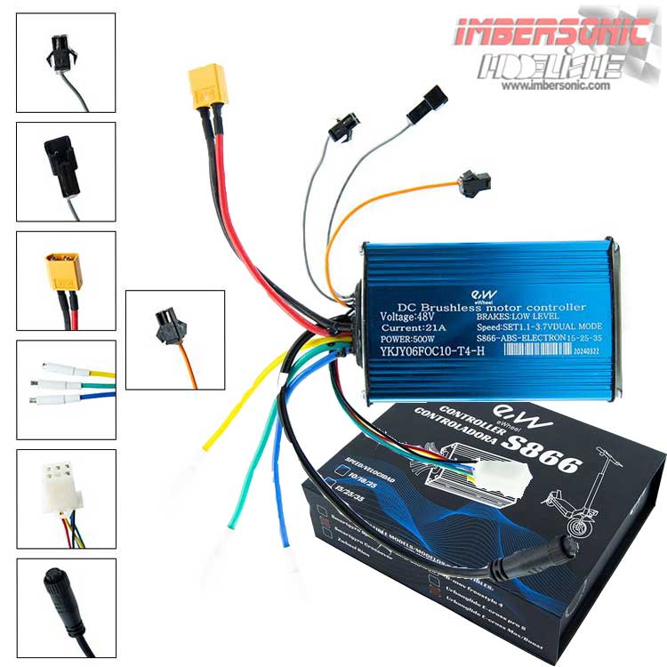 CONTROLADORA S866 SMARTGYRO CROSSOVER 48V 21A  (DESLIMITABLE)