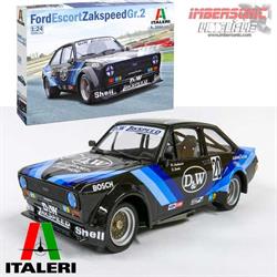 MAQUETA ITALERI FORD ESCORT ZAKSPEED GR.2 escala 1.24 REF.3664
