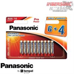 PILA ALKALINA PANASONIC AAA LR3 PRO POWER UNIDAD