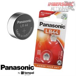 PILA BOTON PANASONIC LR44 1.5V. (2PACK)