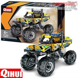 QIHUI VEHICULO DE MONTAJE TODO TERRENO AMARILLO BACK REF. 5804