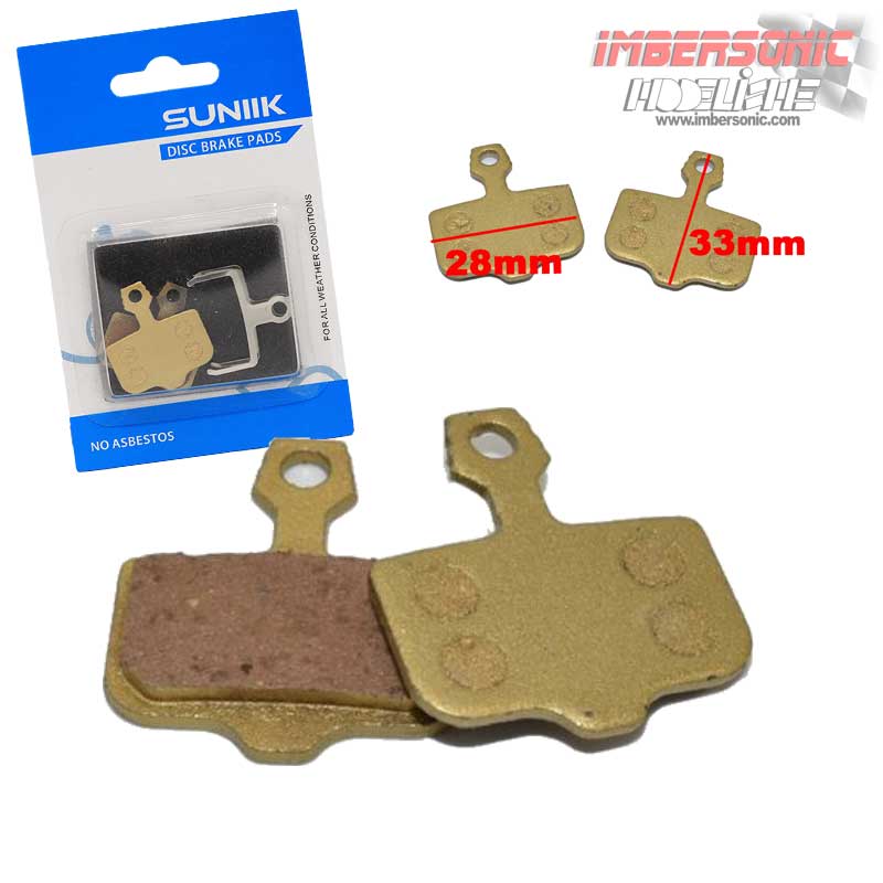 PASTILLA DE FRENO PATINETE ELECTRICO METÁLICA FR003