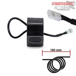 ACELERADOR PATINETE ELECTRICO CONECTOR BLANCO TRIPLE